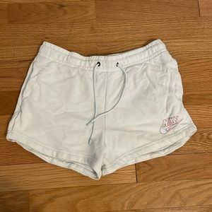White Nike Shorts